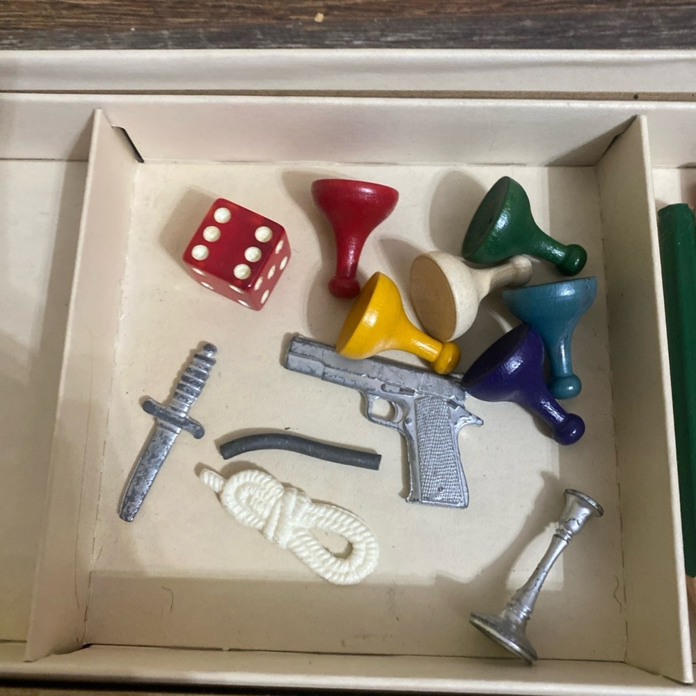 Vintage Parker Brother Clue Detective Board Game 1949 1950 1963 - Picture 6 of 8